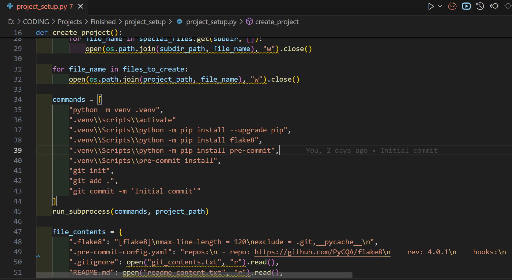 Python Project Boilerplate.